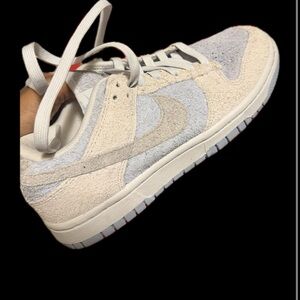 BABY BLUE and Gray NIKE DUNKS Sneakers